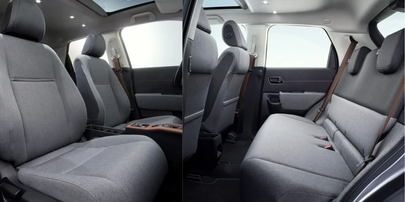 Honda e interieur