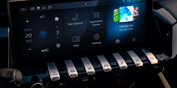 Peugeot 508 ecran digital