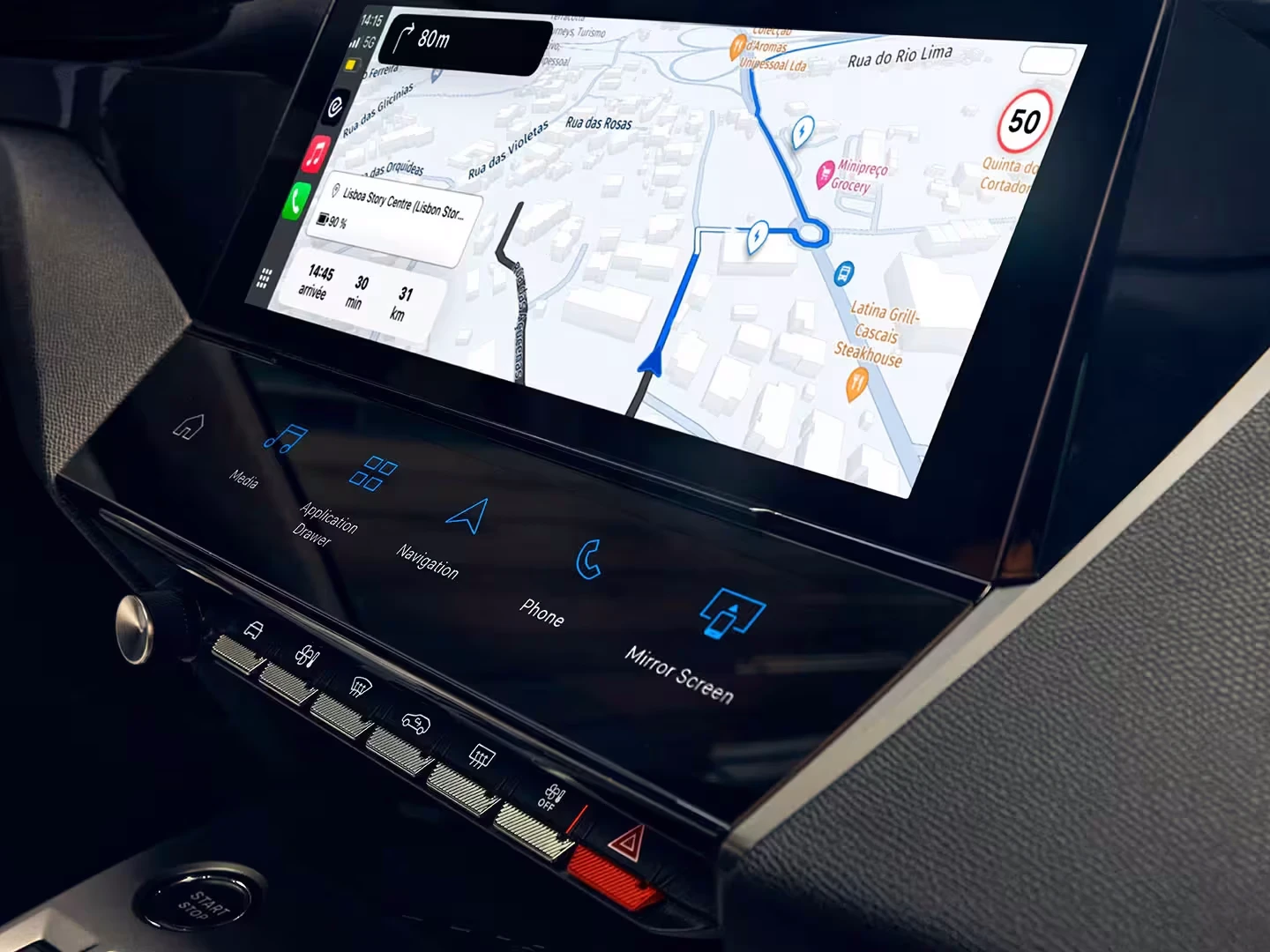Peugeot-308-hybride-rechargeable-infotainment