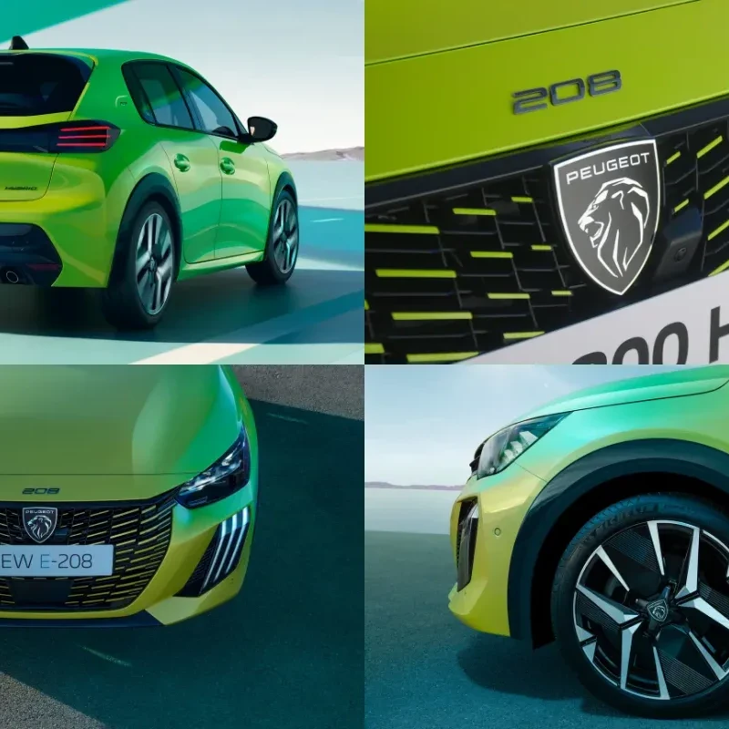 Peugeot 208 hybride details